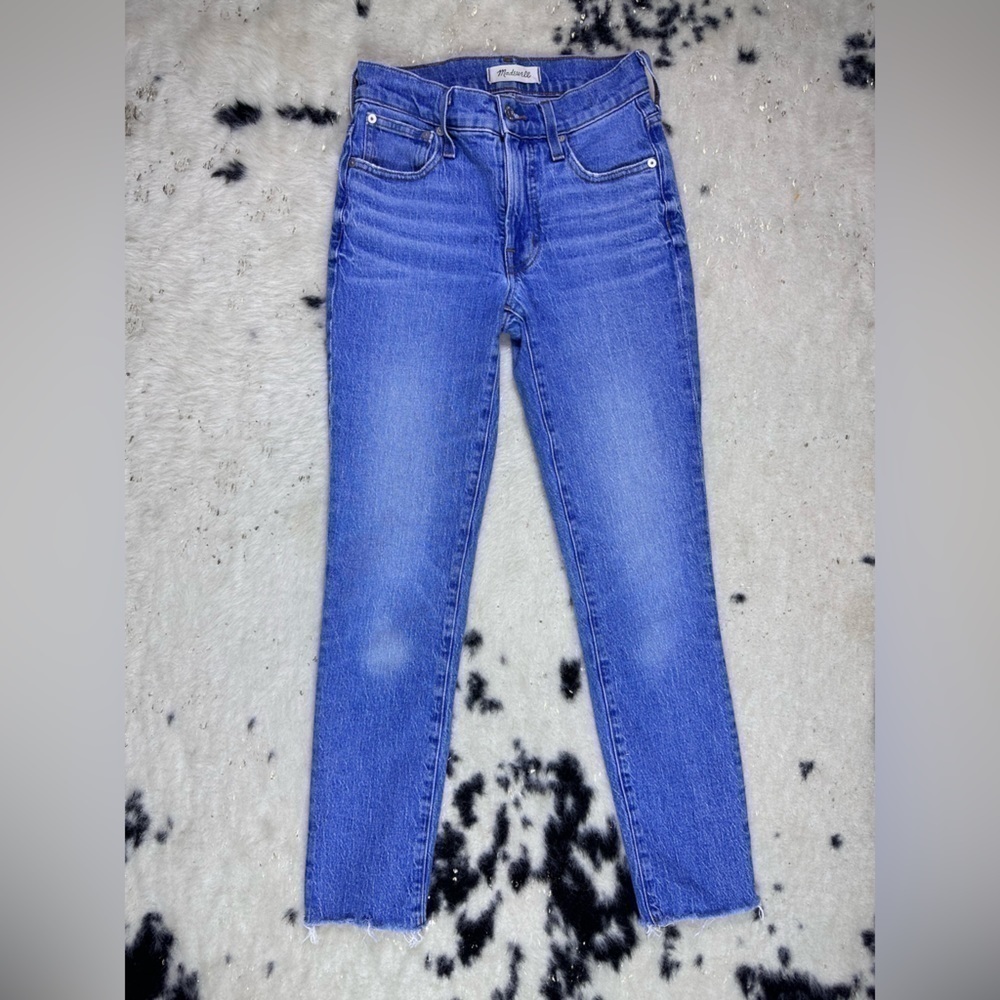 Madewell Women’s Medium Wash Mid Rise Perfect Vintage Denim Jeans Size 25